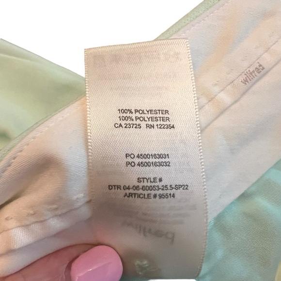 Wilfred x Aritzia - Effortless High Waisted Wide Leg Trousers Pants Sz 2 - Picture 11 of 11